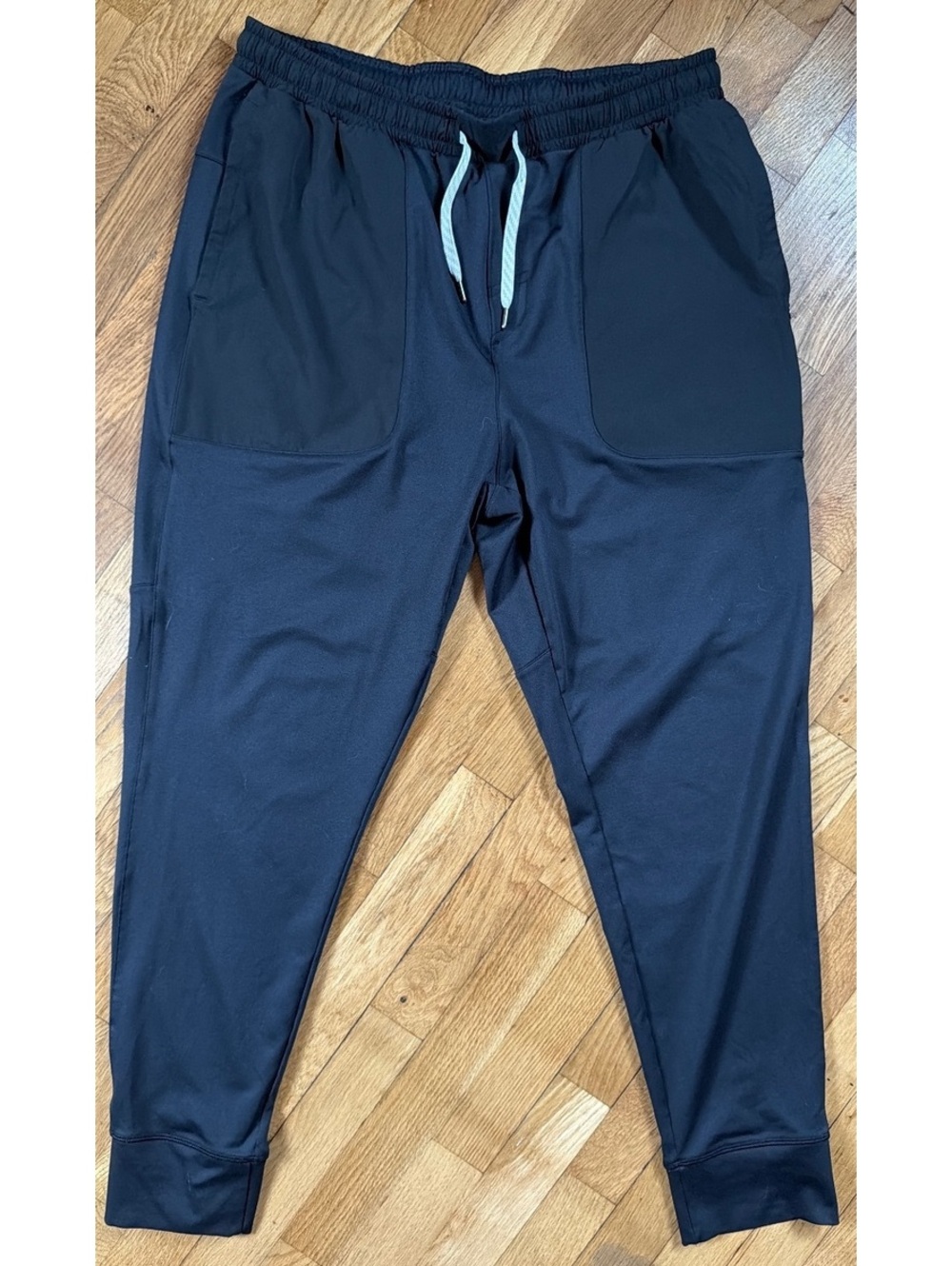 Large - Men - Vuori Black Athletic Jogger Pants